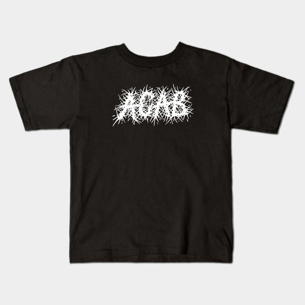 ACAB deathmetal logo Kids T-Shirt by jonah block